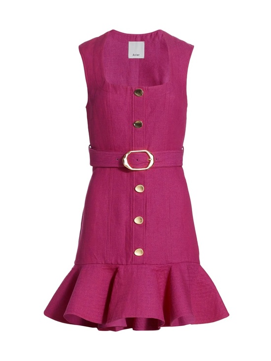 Acler Dresses & Skirts - Acler Finsbury Ruffle-Hem Dress